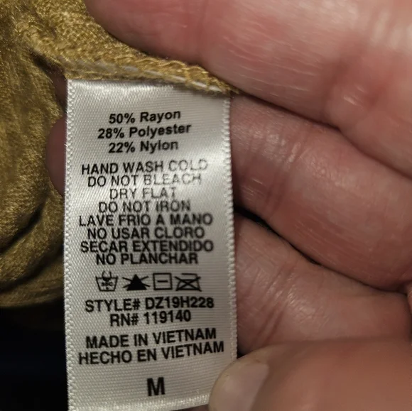 Double Zero Mystical Medium Womans Button Up Dress - Picture 10 of 10